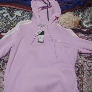 Adidas light purple sweater